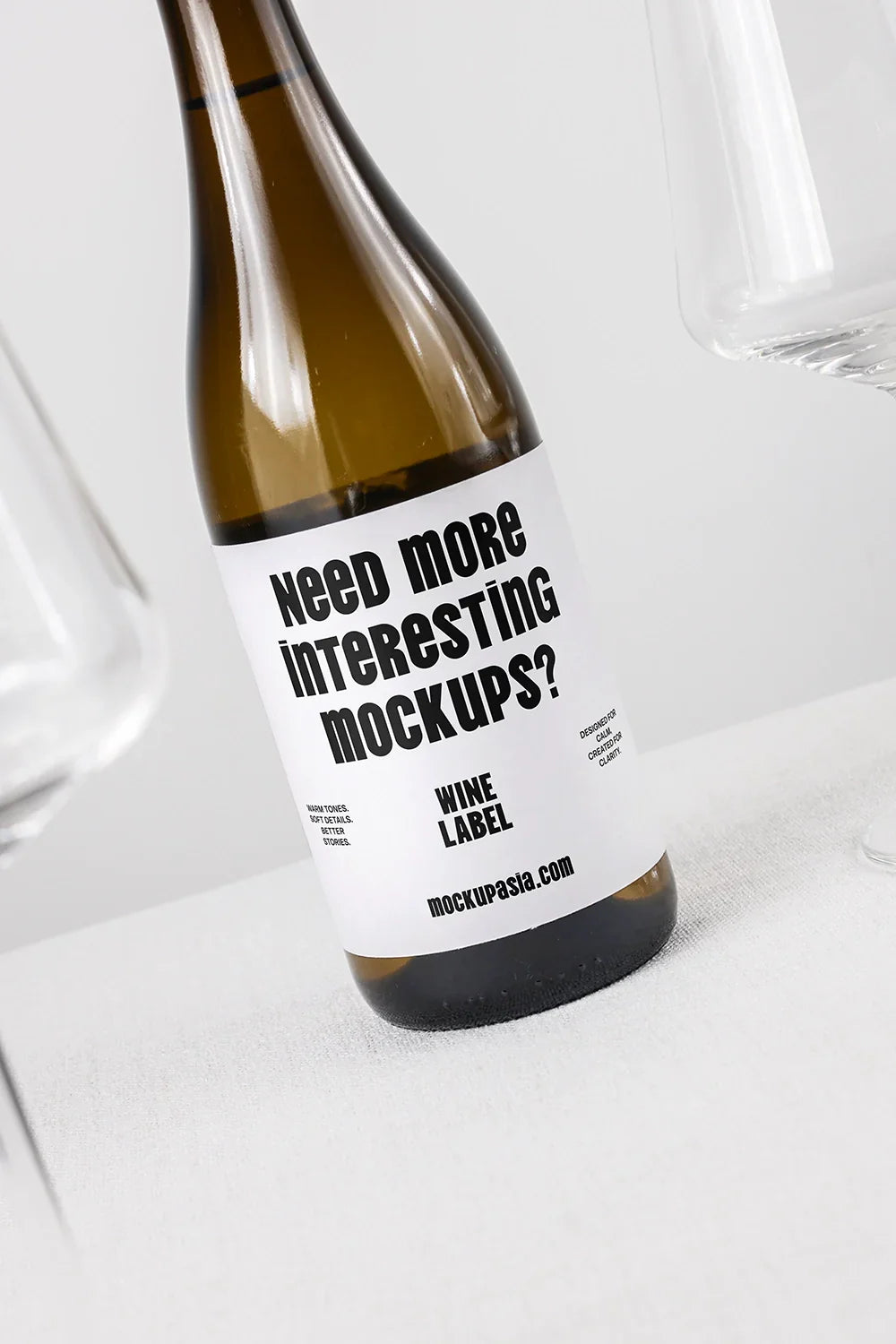 Wine Label Mockup