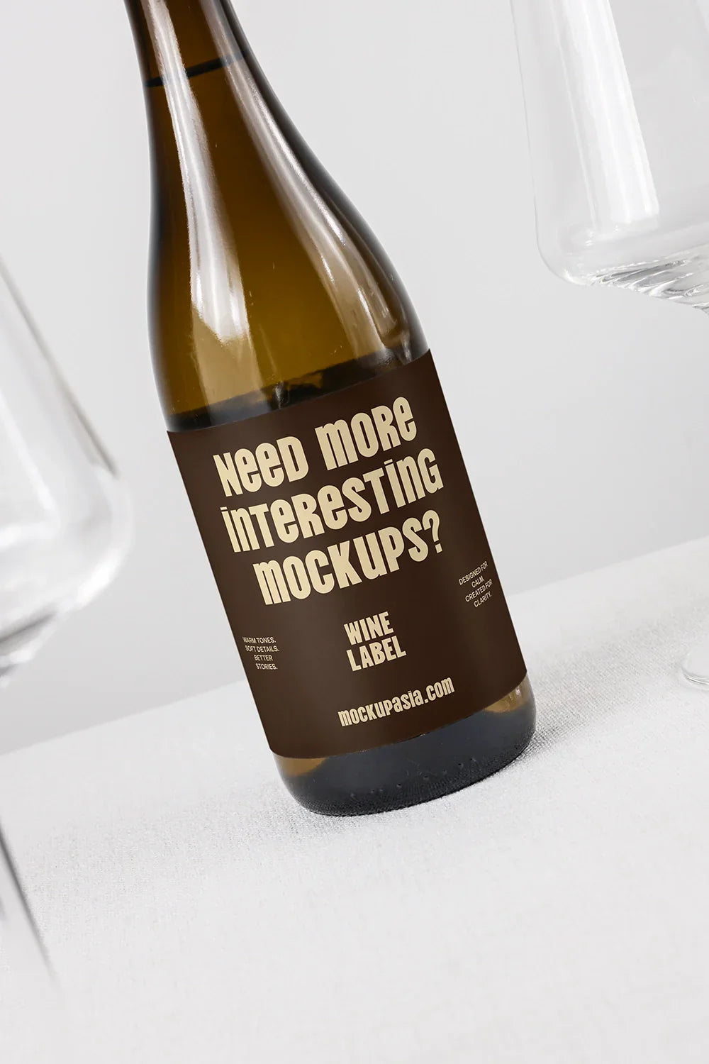 Wine Label Mockup