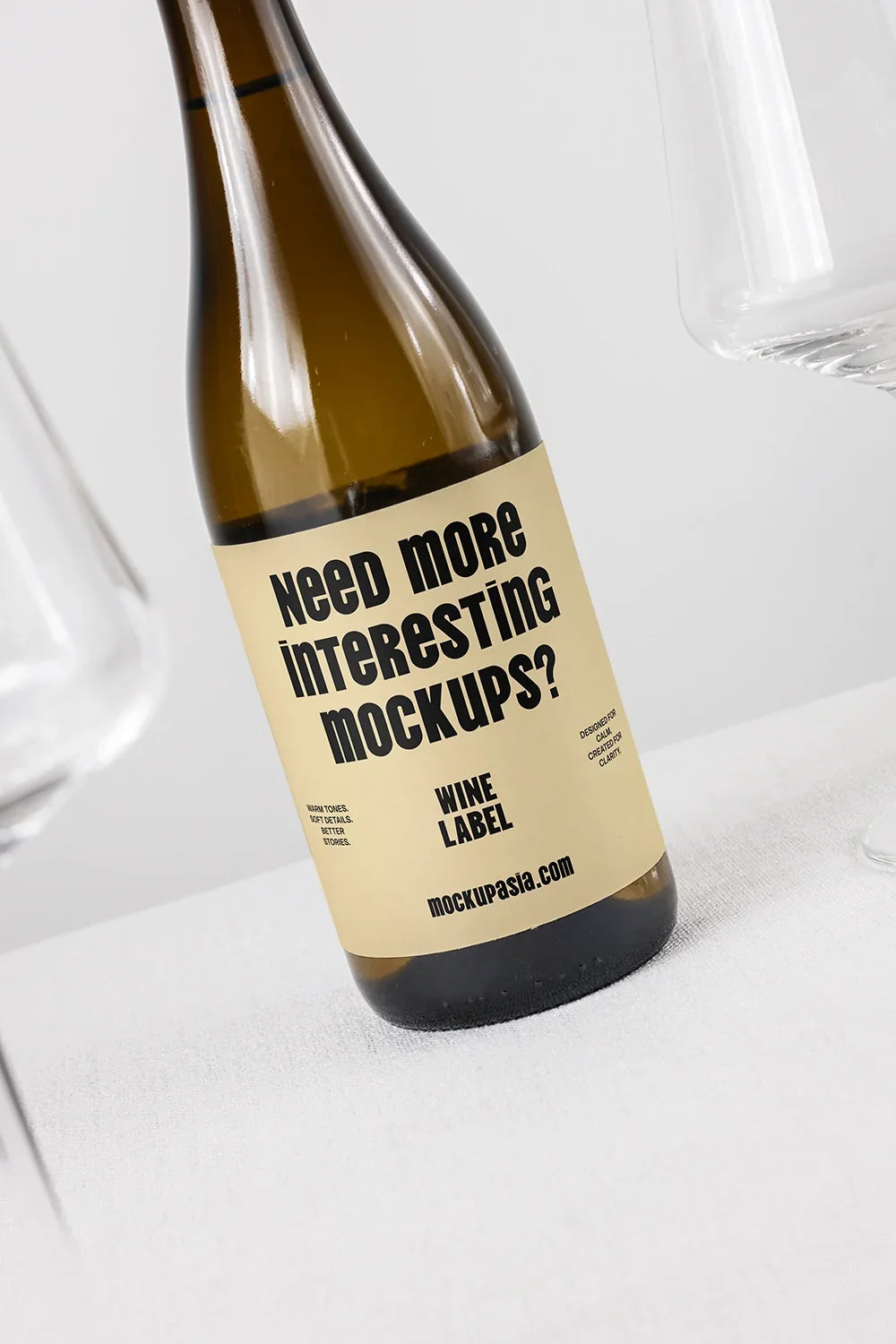 Wine Label Mockup