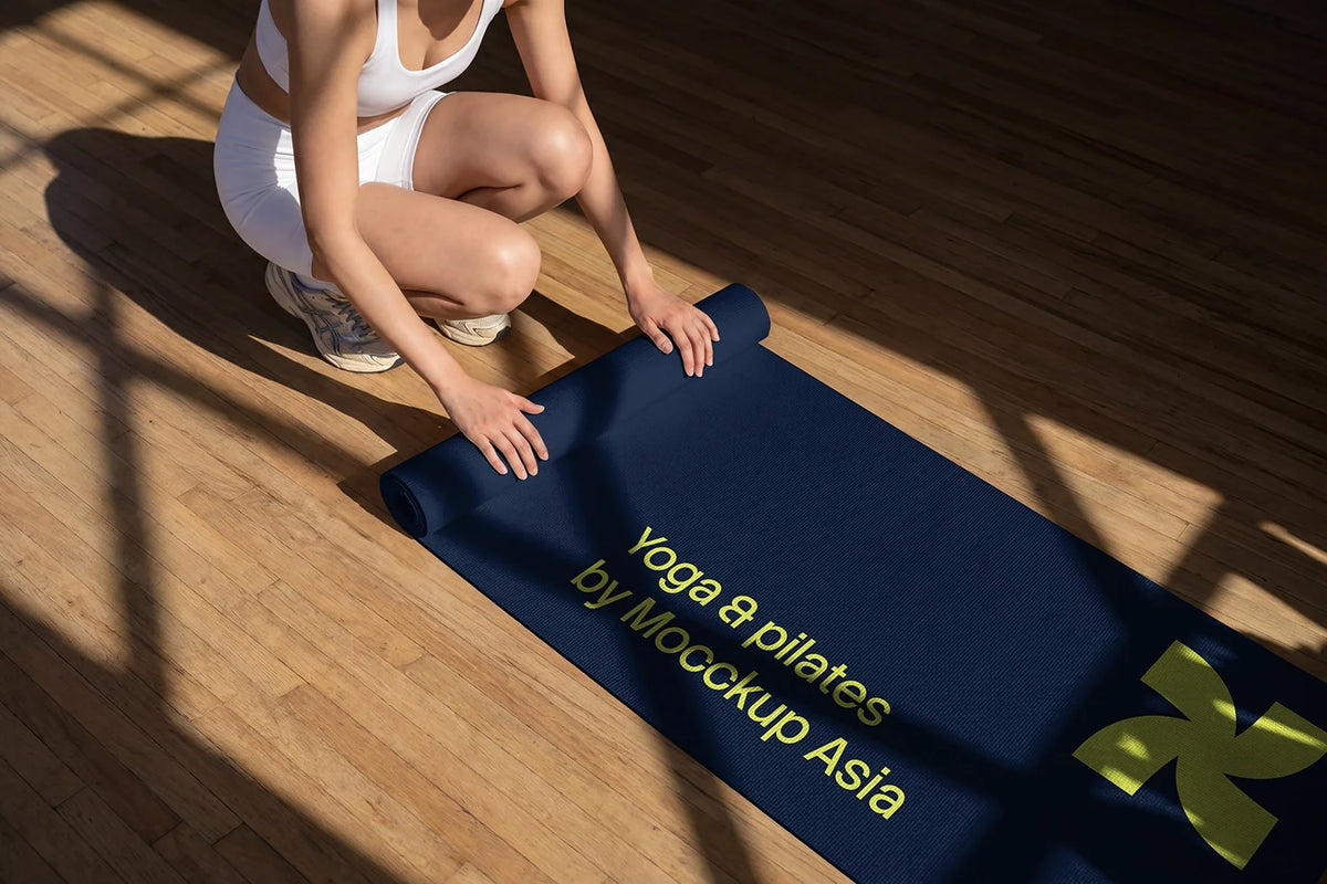 Yoga Mat Mockup
