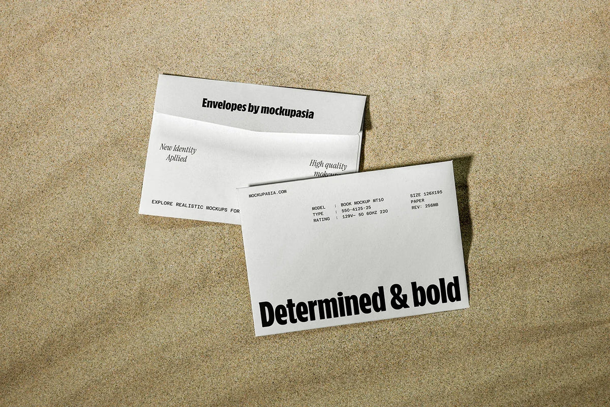 Envelope Mockup