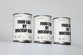 Cat Food Can Mockup