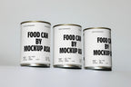 Cat Food Can Mockup