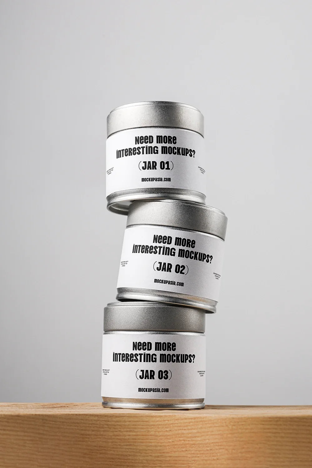 Matcha Tin Can Mockup