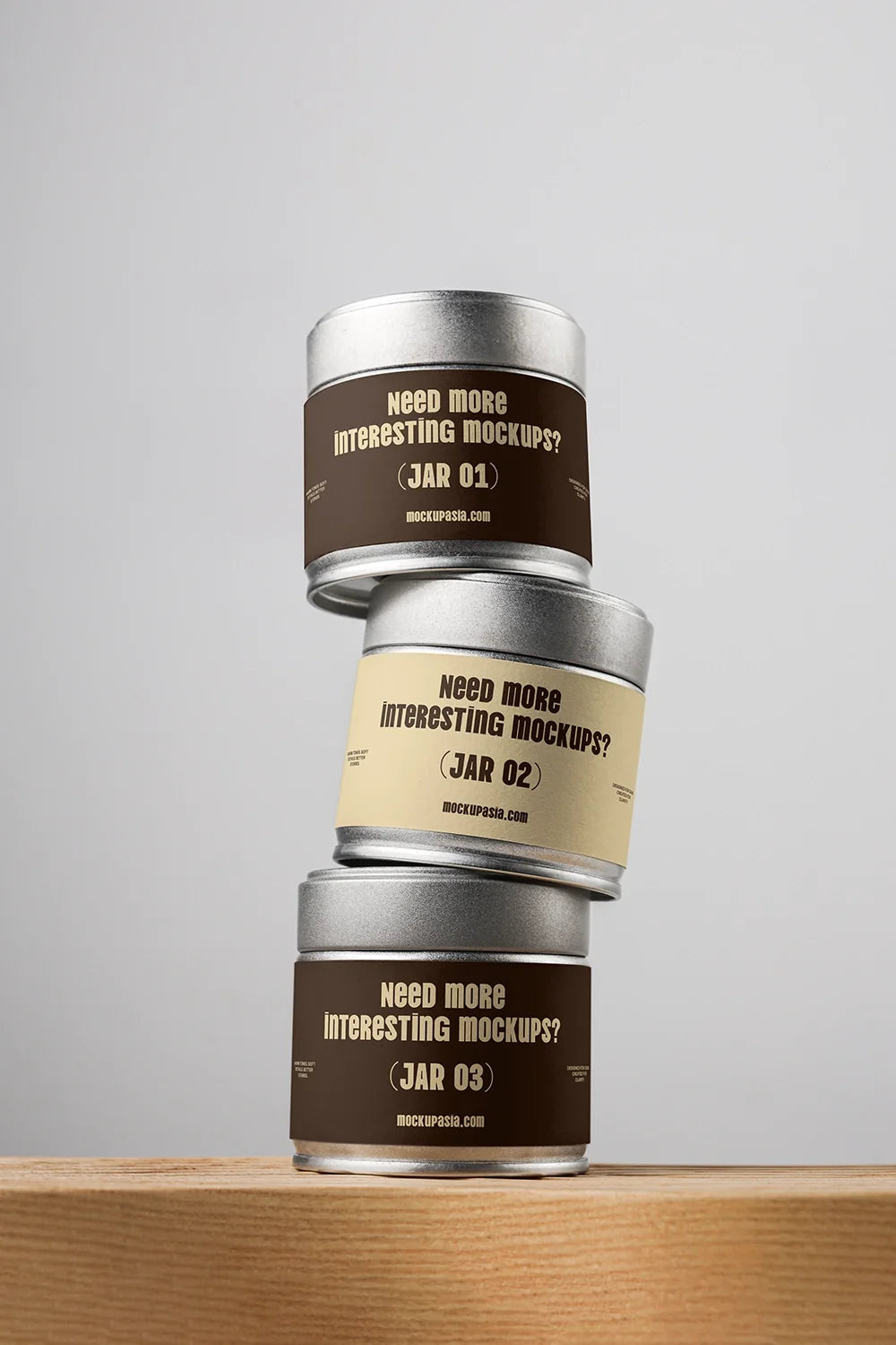 Matcha Tin Can Mockup