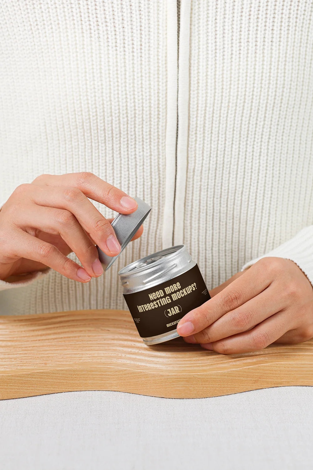 Matcha Tin Can Mockup