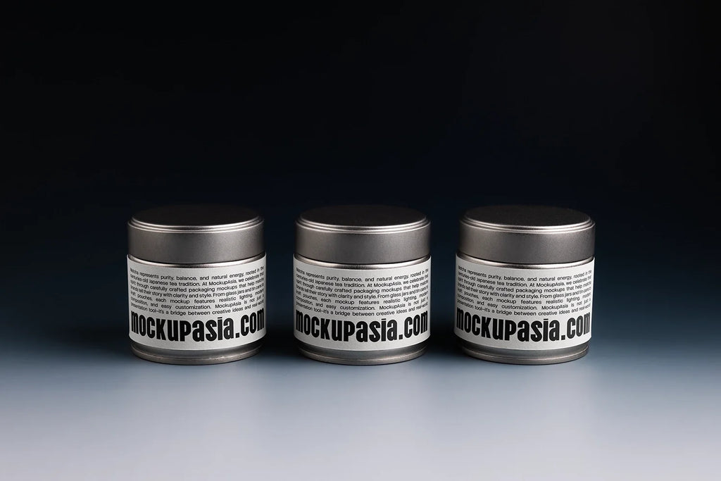 Matcha Tin Mockup