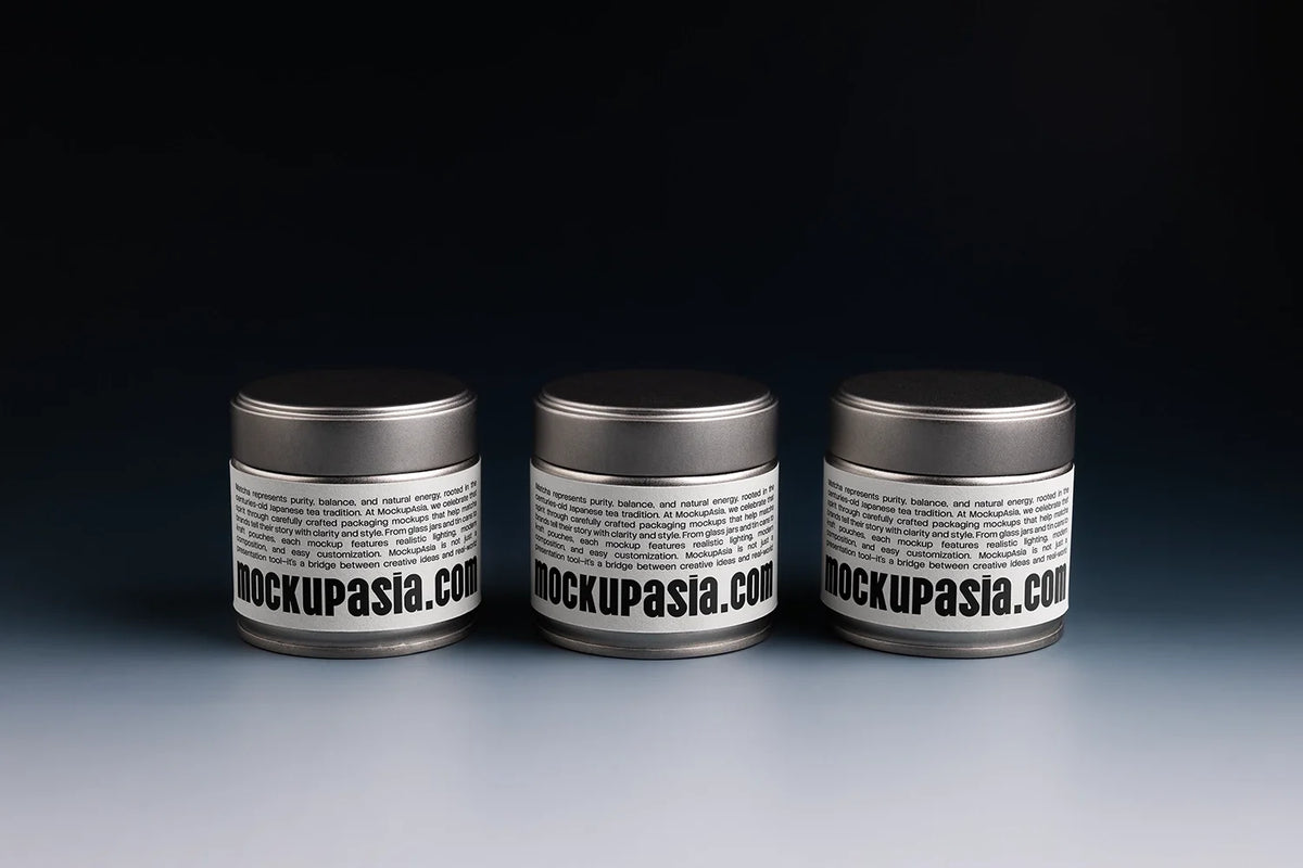 Matcha Tin Mockup