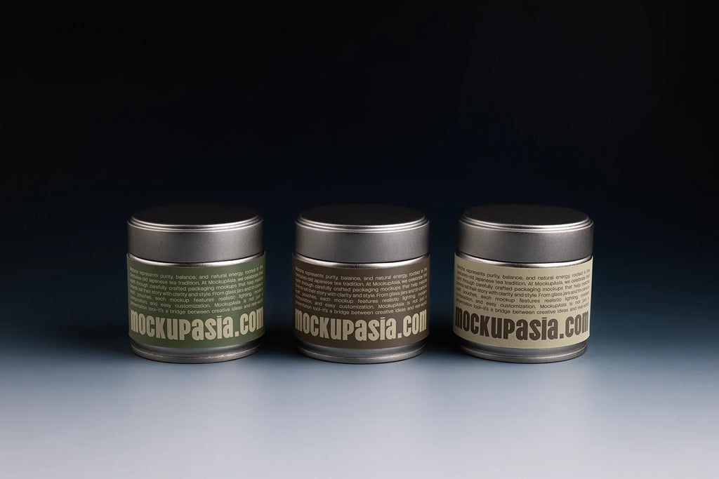 Matcha Tin Mockup