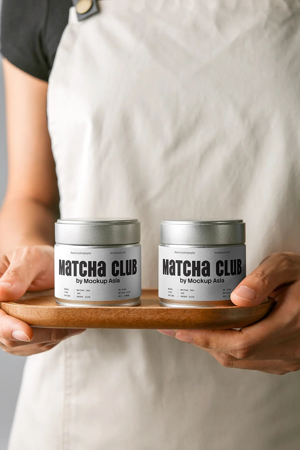 Matcha Tin Can Mockup