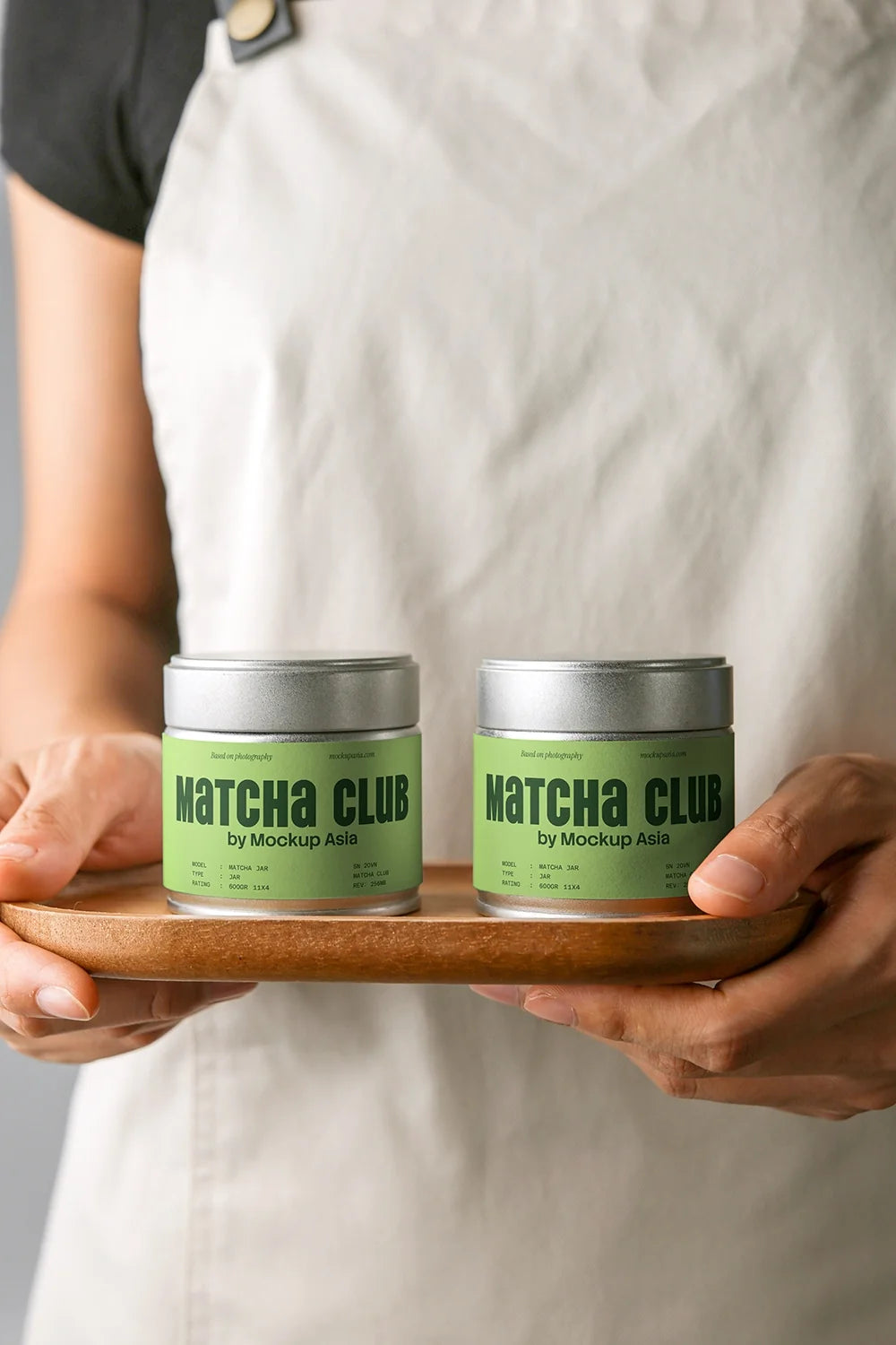 Matcha Tin Can Mockup