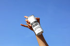 Slim Can Mockup CF11 – Tilted Angle, Sky