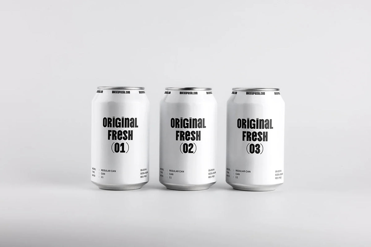 Soda Can Mockup