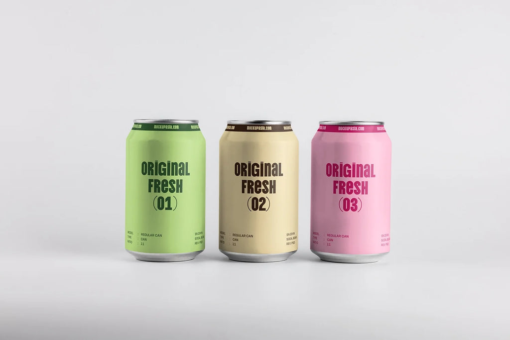 Soda Can Mockup