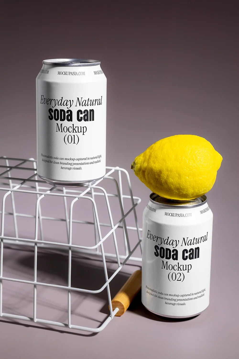 Soda Can Mockup