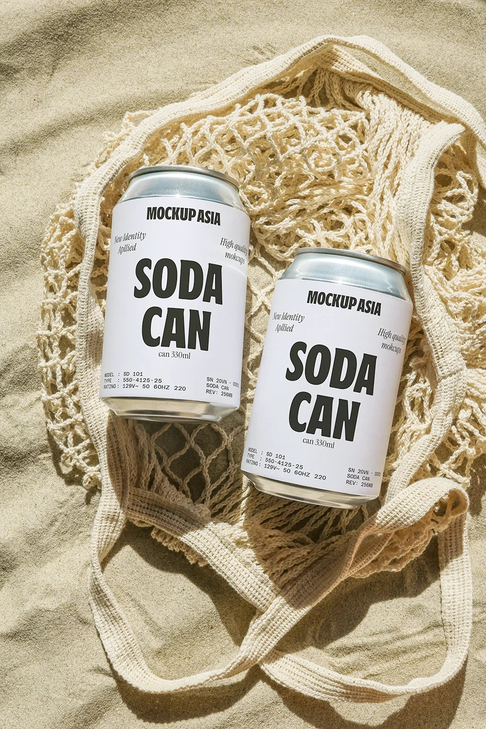 Soda Can Mockup