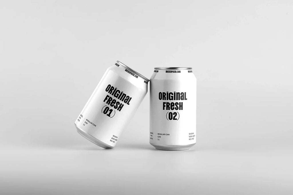 Soda Can Mockup