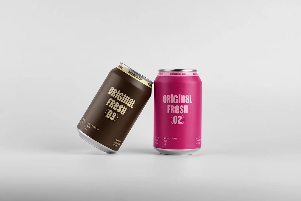 Soda Can Mockup