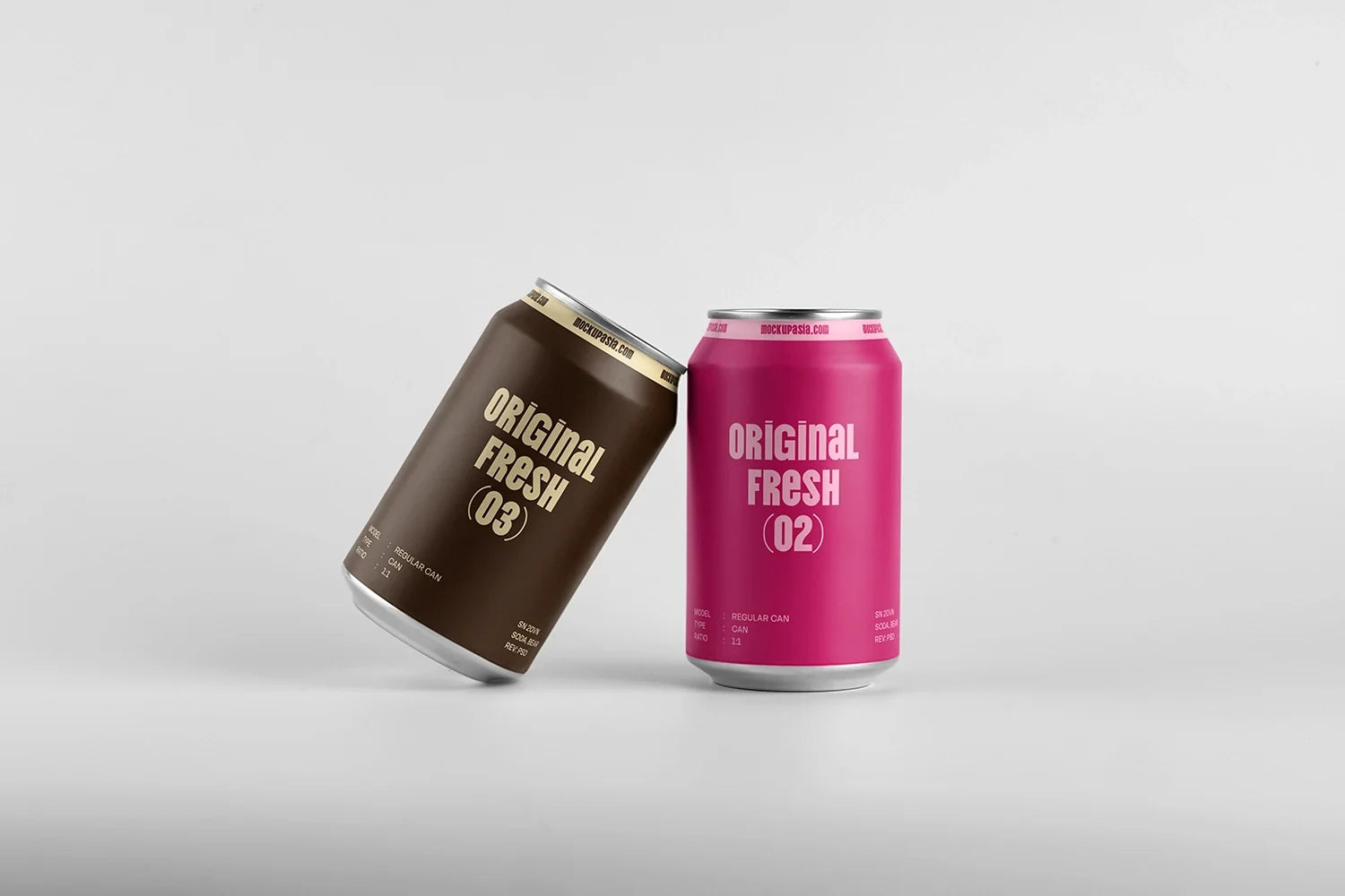 Soda Can Mockup