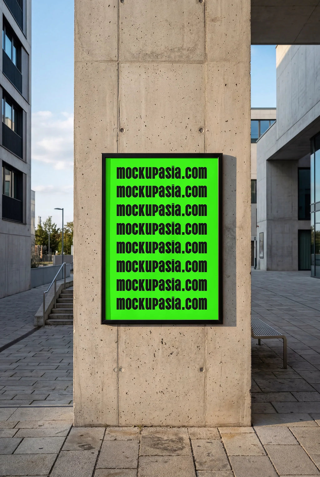 Urban Street Poster Mockup -