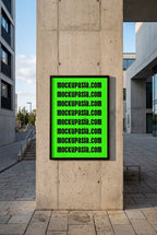 Urban Street Poster Mockup -